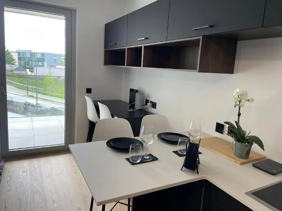 Charming Central Studio With Terrace And Parking Luxembourg 0*,  Luxembourg